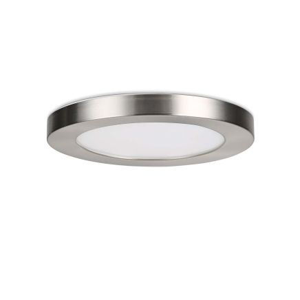 Taurus 24w LED Round 5 in 1 Ceiling or Wall Panel - Satin Nickel