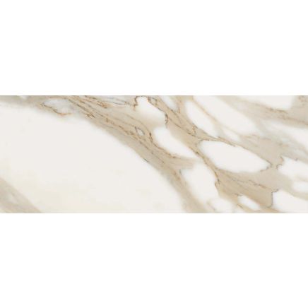 Colchester Beige Marble Matt Porcelain Tile - 445x1182mm