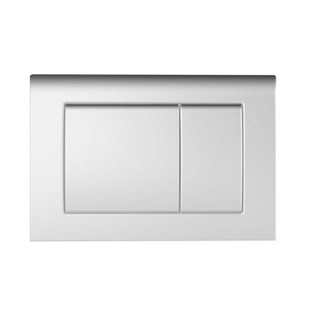 Easy Flush Plate for 1200mm Wall Hung Frame and Cistern - Chrome