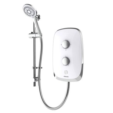 Aqualisa Ventress Electric Shower 9.5kW - Artic White