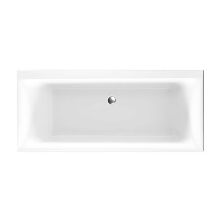 Double Ended Super Strong Reinforced Acrylic Bath - 1700 x 750mm