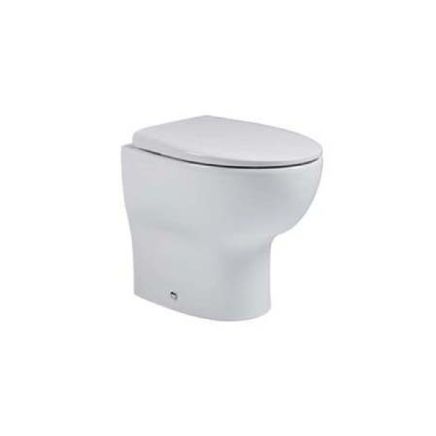 Tavistock Loft Comfort Height Back to Wall Rimless WC Toilet & Soft Close Seat
