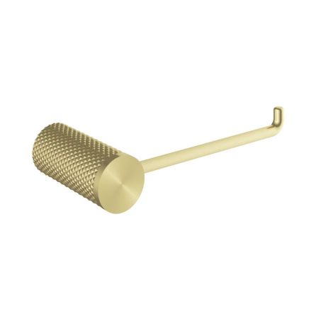 Champagne Gold Knurled Toilet Roll Holder