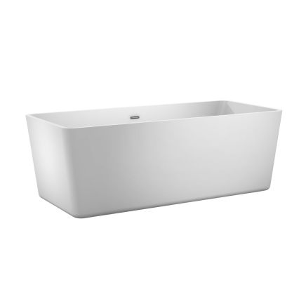 White Freestanding Acrylic Bath - 750x1755mm