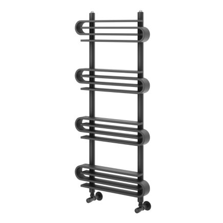 Anthracite Heated Towel Rail – 1100x500mm