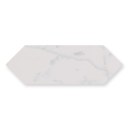 Pixagon Carrara Gloss Ceramic Tile 100x300mm