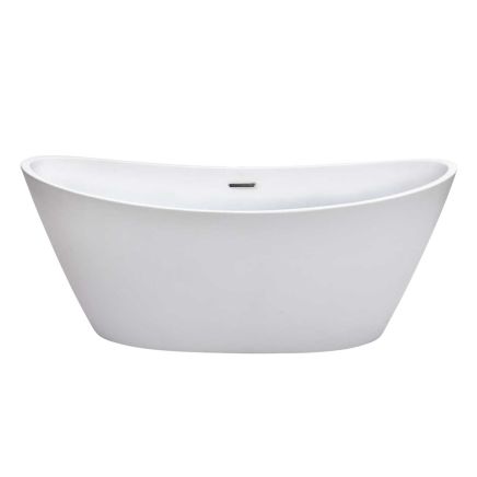 Freestanding White Acrylic Bath 1700x800mm