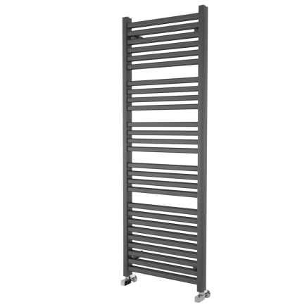Anthracite Double Heated Towel Rail -1600x550mm