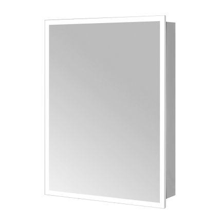 LED Mirrored Wall Single Cabinet - 500x700mm