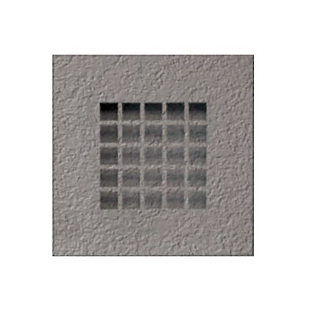 Shower Tray Grate Waste Cover - Grey