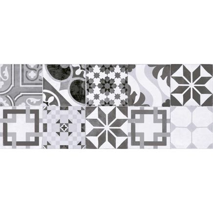 Keywood Gris Decor Ceramic Tile 200 x 500mm