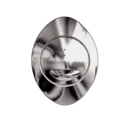 Oval Dual Flush Button for Apache Concealed Cistern - Chrome