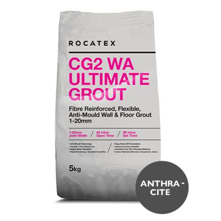 CG2 WA Ultimate Grout (for Walls & Floor) 5kg - Anthracite