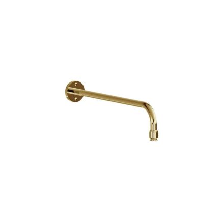 Riviera Shower Straight Shower Arm - Gold