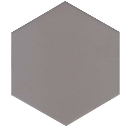 Sayle Matt Grey Hexagon Porcelain Tile – 215x250mm