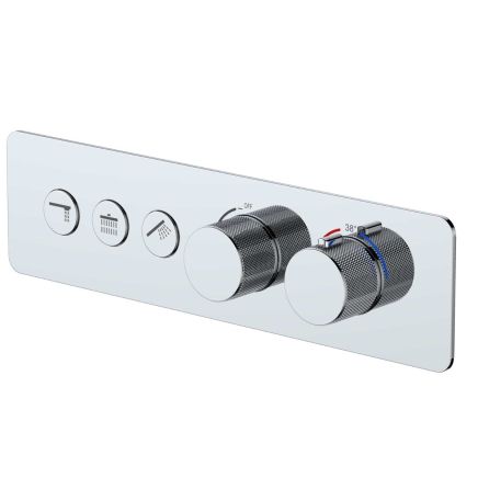 Coach Thermostatic Triple Outlet Concealed Valve