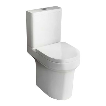 Close Coupled Short Projection Toilet & Soft Close Seat