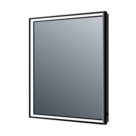 800 x 600mm LED Mirror - Black