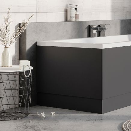 Slate Grey End Bath Panel - 800mm