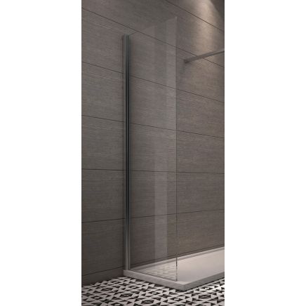 Wetroom Walk in Glass Screens  Side/End Panel - 680mm