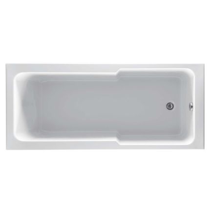 Compact Acrylic Shower Bath – 1800x800mm