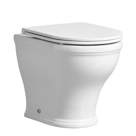 Tavistock Lansdown Traditional Back to Wall WC Toilet Pan