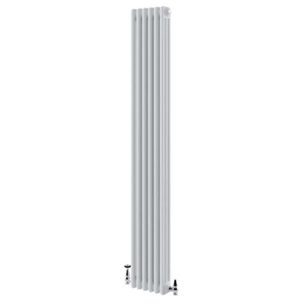 White Triple Vertical Column Radiator - 1800 x 290mm