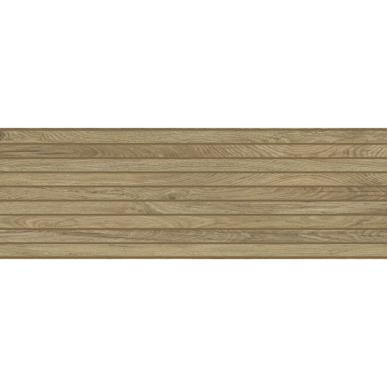 Dune Matt Ceramic 4D Wood Panel Tile  - 330 x 1000mm