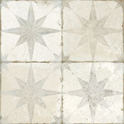 Fired Star White Matt Ceramic Tile – 450x450mm