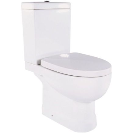 Close Coupled Toilet with Soft Closing Se