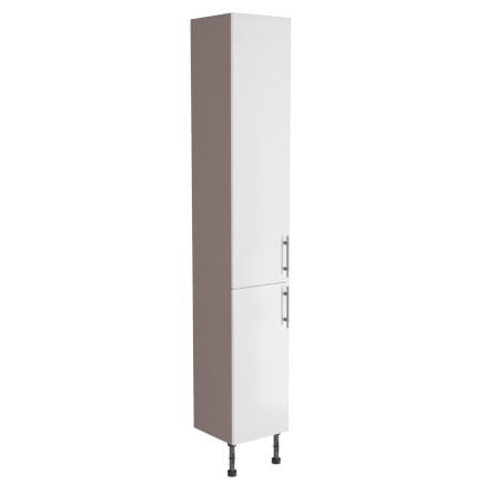 White Gloss Tall Fitted Furniture Storage Unit