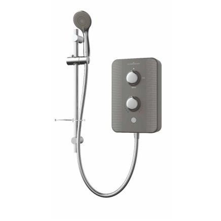 Gainsborough Slim Duo Electric Shower 9.5kW - Titanium Grey