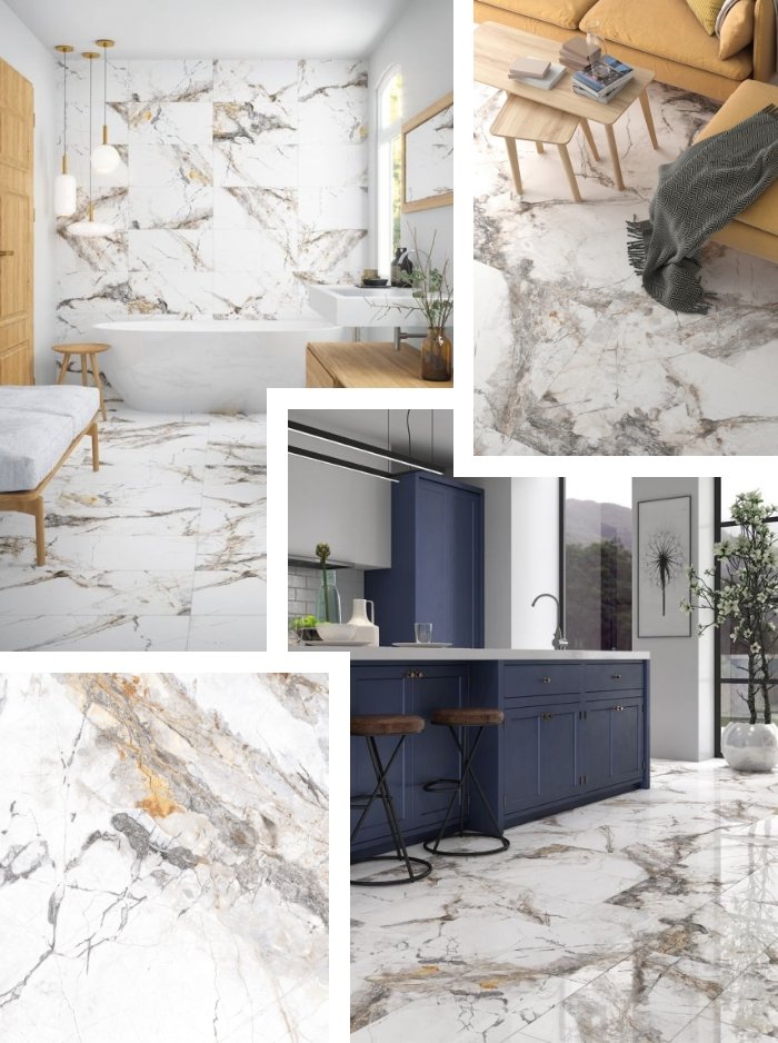 Large Format Marble Tile